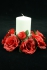 Red Candle Ring For Pillar Candle (Lot of 1) SALE ITEM